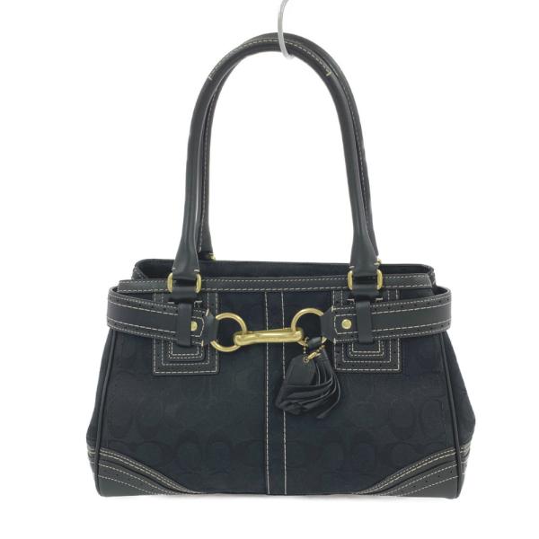 COACH コーチ シグネチャー・ハンドバッグ/10507/ブラック/COACH 翌日