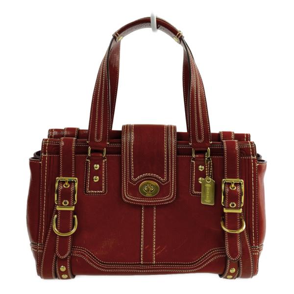 coach ハンドバッグ　レザー　BRW スエード　ブラウン rfstore_bha8891l
