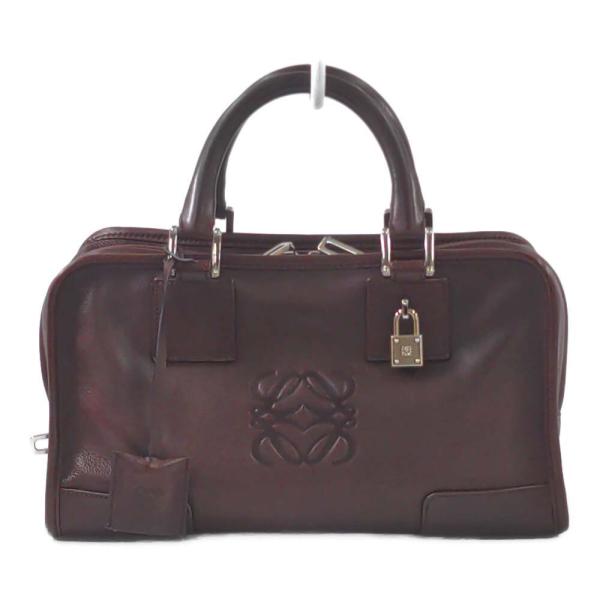 LOEWE（ロエベ） アマソナ28・ハンドバッグ/ブラウン/LOEWE 翌日配送可