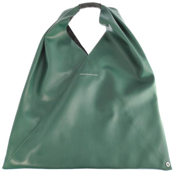 Maison Margiela MM6 メゾンマルジェラ 巾着ハンドバッグ グリーン