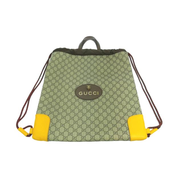 GUCCI グッチ GGパターン タイガー コーティングレザー リュック
