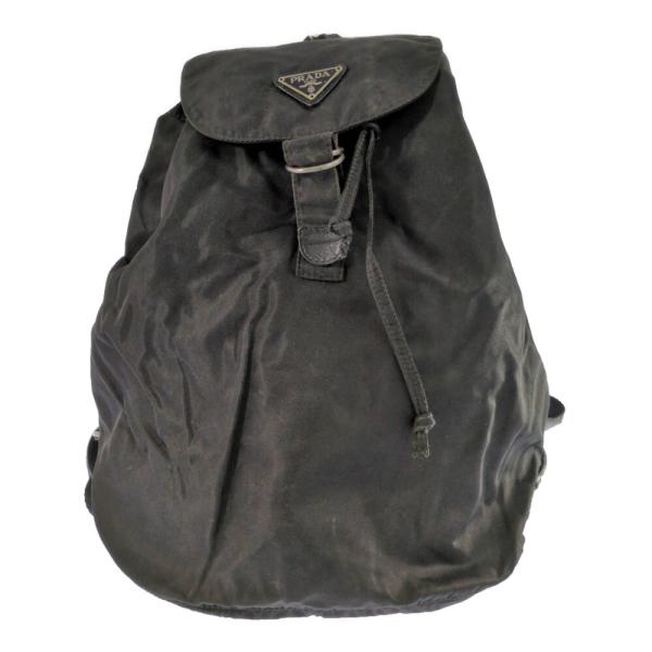 PRADA プラダ ナイロン VELA リュック リュックバッグ B1197 ブラック/b260407/610840