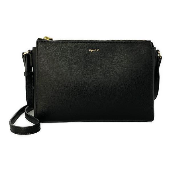 agnes b. / sophie/ショルダーバッグ/牛革/BLK/無地/IS11-04 agnes b.（アニエスベー） sophie ショルダーバッグ/IS11‐04/ブラック