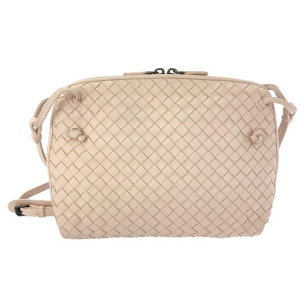 BOTTEGA VENETA イントレチャート レザー ショルダーバッグ ボッテガヴェネタ イントレチャート・レザー クロスボディショルダー