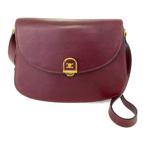 まとめ　オールド　セリーヌ　マカダム　トリオンフ　フラップ　ショルダーバッグ CELINE（セリーヌ） オールドセリーヌ マカダム トリオンフ レザー