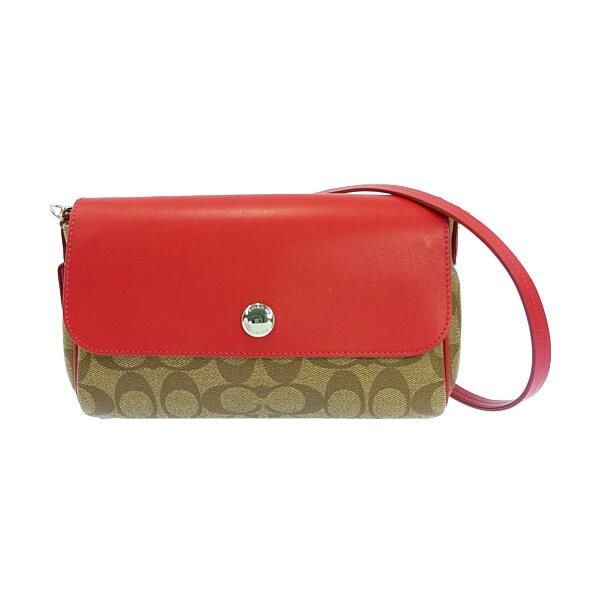 COACH（コーチ） シグネチャー・リバーシブル・ショルダーバッグ