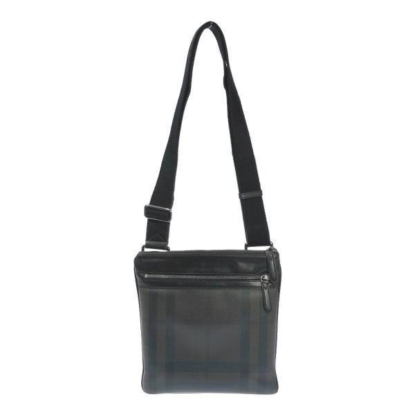 BURBERRY（バーバリー） チェック PVC×レザー 斜めがけ ショルダー