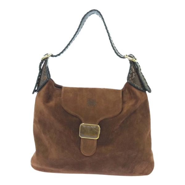 LOEWE（ロエベ） グラナダ・スウェードレザー ワンショルダーバッグ