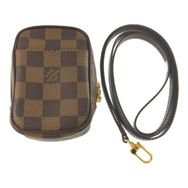 LOUIS VUITTON ルイヴィトン ダミエ・エベヌ・エテュイオカピPM・ミニ  