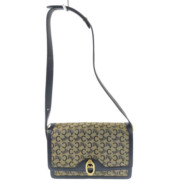 美品 CELINE ショルダーバッグ キャンバス CELINE（セリーヌ） ショルダーバッグ Vertical Messenger Box