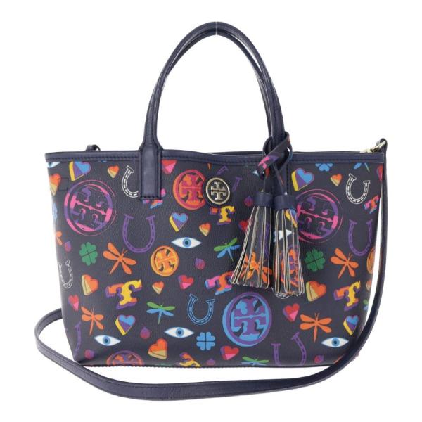 TORY BURCH トリーバーチ 2WAYショルダートートバッグ タッセル
