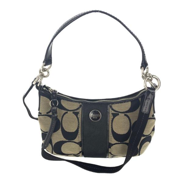 50 COACH コーチ　シグネチャー　2WAY ハンドバッグ　ショルダーバッグ COACH コーチ シグネチャー・2WAYショルダーバッグ/F23544