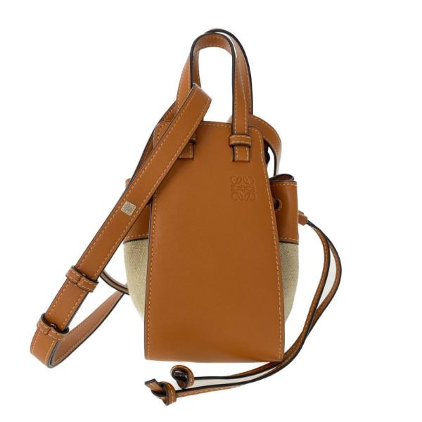 美品・ロエベ ハンモックミニ2WAYショルダーバッグ/061846 美品・ロエベ ハンモックミニ2WAYショルダーバッグ/061846