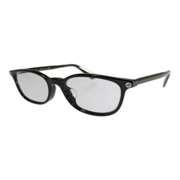 GUCCI  グッチ オーバルレンズ サングラス メガネ GG0123OJ ブラック アイウェア アジアンフィット  /b260508/613847