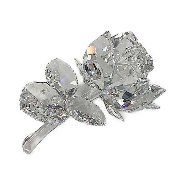 SWAROVSKI（スワロフスキー） クリスタル 置物薔薇 バラ 雑貨/174956