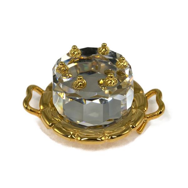 SWAROVSKI - スワロフスキー　クリスタルメモリーズ　バースデーケーキ スワロフスキー クリスタルメモリーズ バースデーケーキ