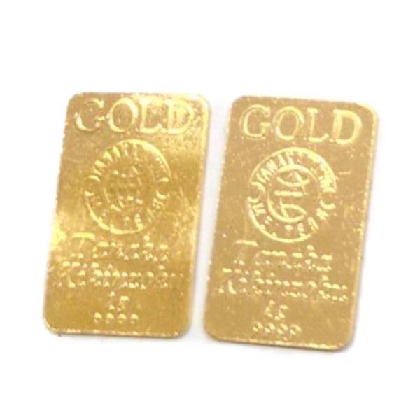 田中貴金属工業 地金製品/ 1g 2枚セットAuIG2g/ゴールド/Tanaka