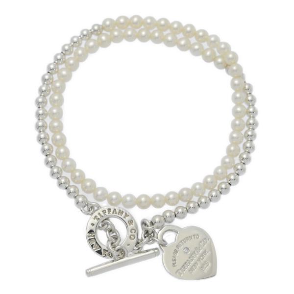 ティファニー リターントゥハートブレスレット ベビーパール/SV925 ティファニー リターントゥハートブレスレット ベビーパール/SV925