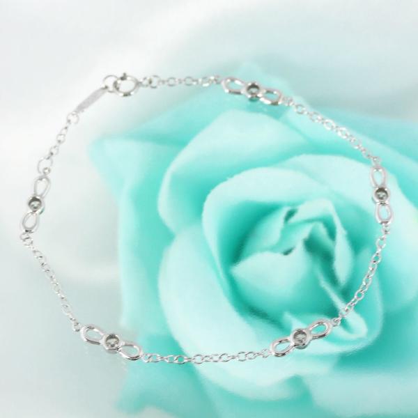 ティファニー バイザヤード Dby 5p リボンモチーフ ダイヤモンドブレスレット K18wg 2 7g 0 26ct Tiffany Co 翌日配送可 6745 Buyee Buyee Japanese Proxy Service Buy From Japan Bot Online