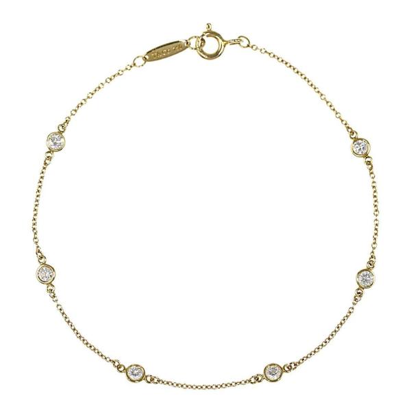 DBYエルサペレッティ★ダイヤモンドゴールドブレスレット一粒 エルサ・ペレッティ™ ダイヤモンド ブレスレット | Tiffany & Co.