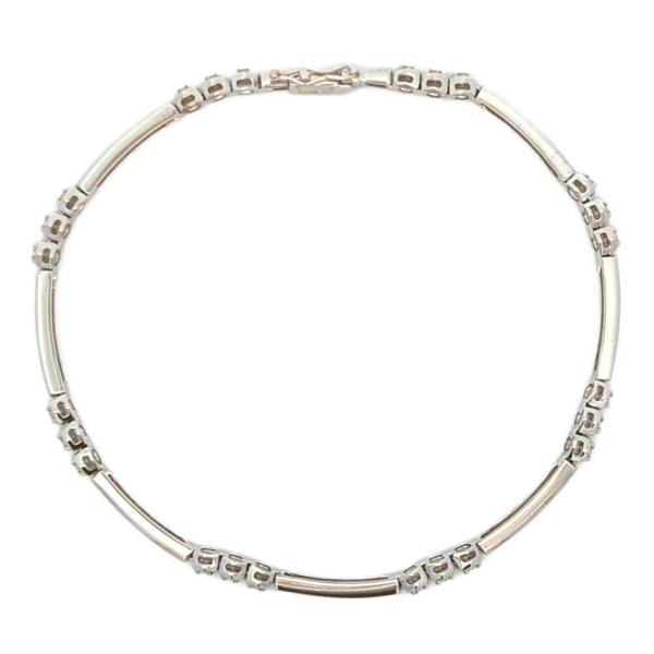 ジュエリーマキ ブレスレット 18K 0.52ct Jewelry MAKI ジュエリーマキ ダイヤモンドブレスレット K18WG