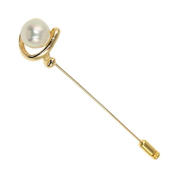 TASAKI（タサキ・田崎真珠） アコヤ真珠 パールラペルピン ブローチ