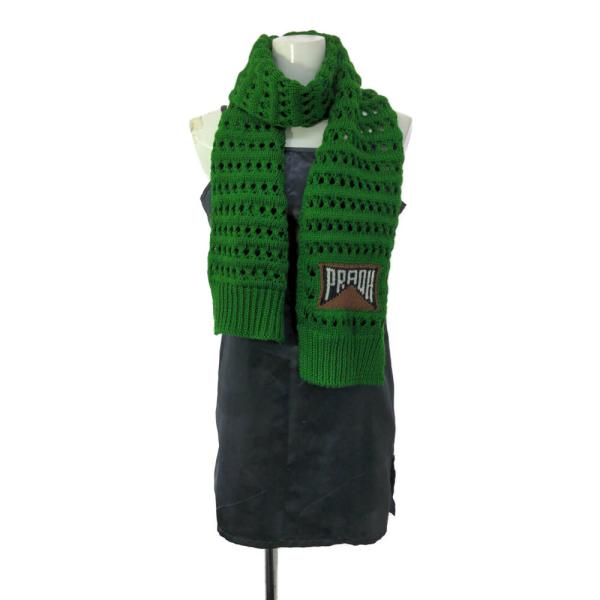 PRADA プラダ マフラーネックウェア/27408 S191 1TJ5/グリーン