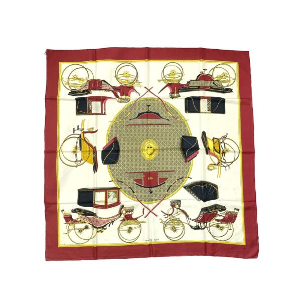 HERMES エルメス　カレ　LA PERRIERE スカーフ rfstore_isca0445l