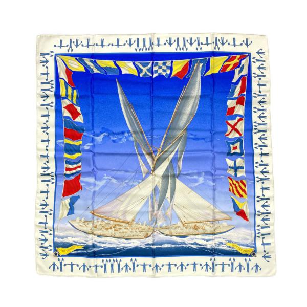 HERMÈS セーリングボート スカーフ HERMÈS セーリングボート スカーフ Hermes Scarf Boats - Etsy