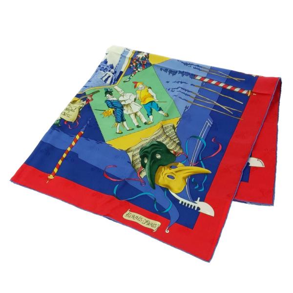 HERMES カレ90 CARNAVAL DE VENISEベニスのカーニバル エルメス カレ90 スカーフ LE CARNAVAL DE VENISE（ベニスの