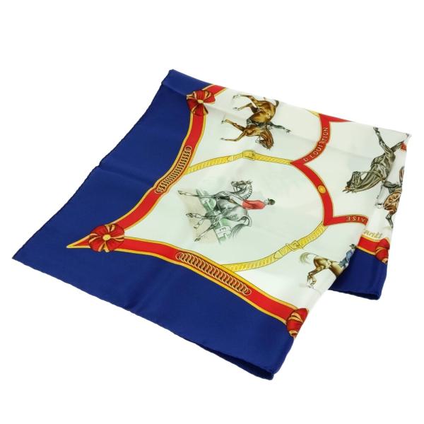HERMES/エルメス カレ90 乗馬学校 シルク スカーフ f_039 HERMES/エルメス カレ90 乗馬学校 シルク スカーフ f_039 - メルカリ