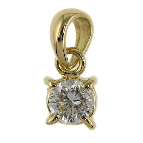 0.224ct 1粒ダイヤモンドペンダントトップ ネックレス ヘッド 天然