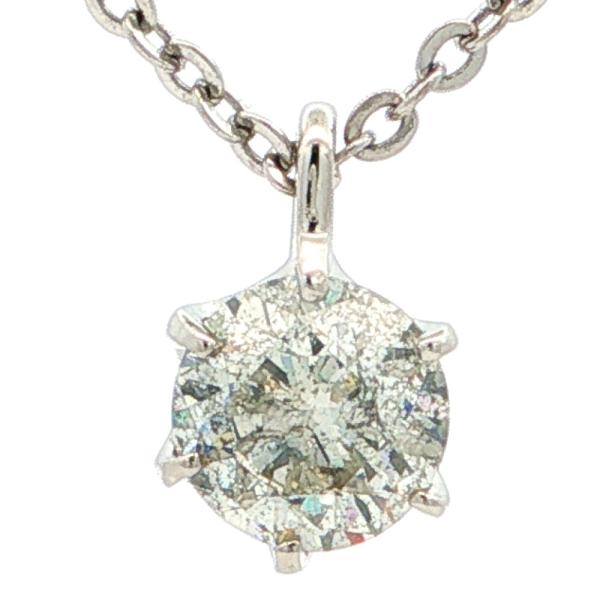 一部プラチナ　ダイヤモンド　ペンダントヘッド 1.021ct シンプルライン ダイヤモンドペンダントトップ Pt900-0.8g