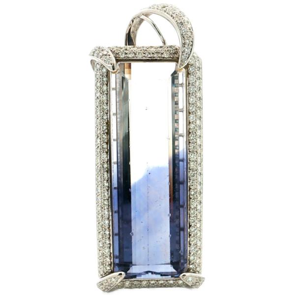 53.68ct 1.94ct 大粒 バイカラー フルオライト ダイヤモンド