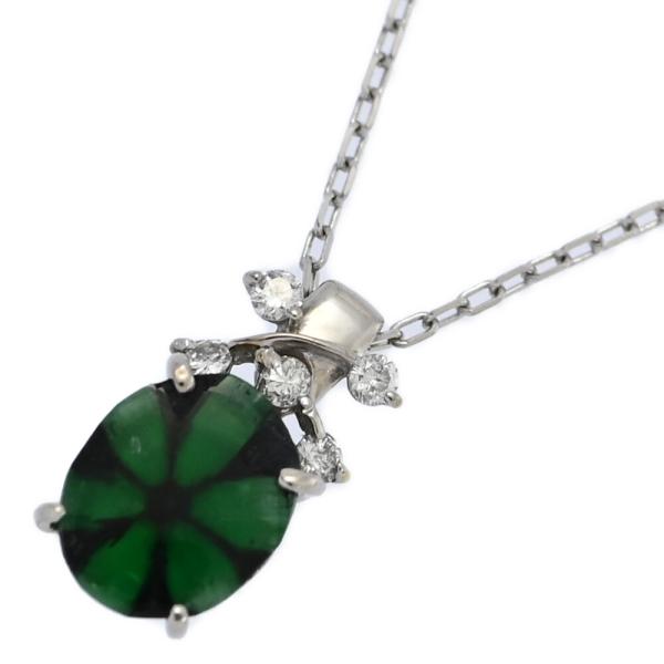 EM0.83ct/FD:0.1ct/1P・トラピッチェ エメラルド・ダイヤモンド