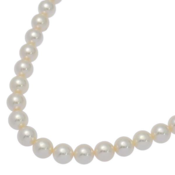 【未使用】あこや真珠 本真珠 ネックレス パール 7.0-7.5mm 照有ピンク Φ7.0-7.5mm ピンク アコヤ真珠/Japan Pearl/パール ネックレス