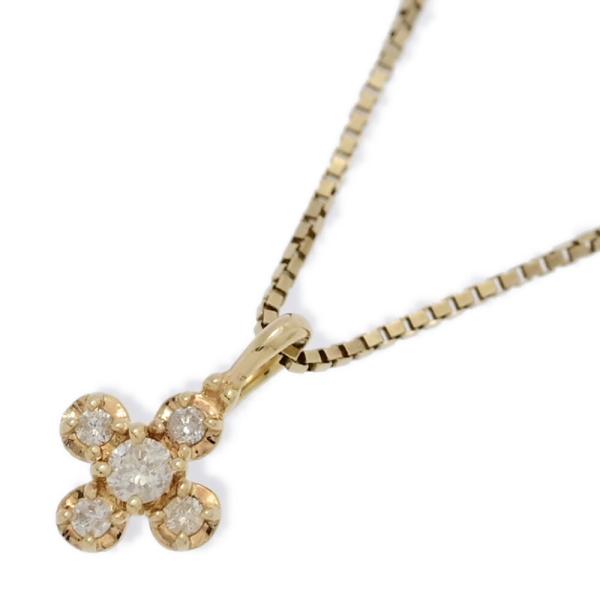 agete 0.03ct/agete アガット クロスモチーフ 5P・ダイヤモンド