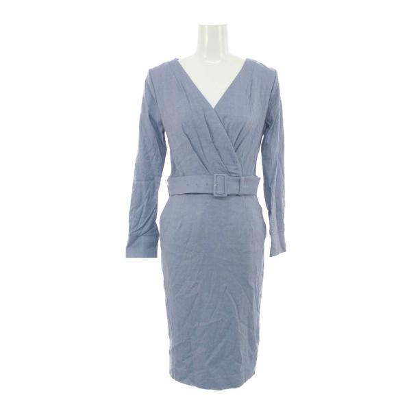 美品・ピンキーアンドダイアン タックウール・長袖・カシュクール