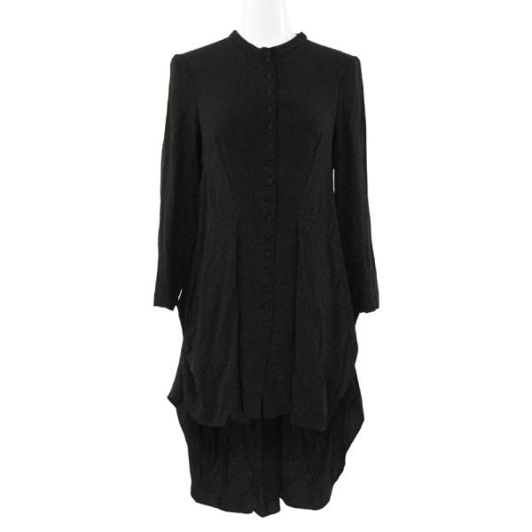 Alexander McQUEEN シルクワンピース新品 アレキサンダーマックイーン シルク シャツワンピース/260189/36