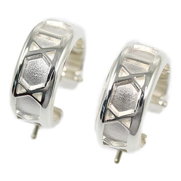 TIFFANY&Co. ティファニー アトラス・フープピアス/Sv925-7.4g