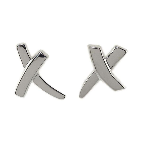 【美品】ティファニー キス ピアス SV925 パロマピカソ TIFFANY&Co. ティファニー パロマピカソ キス ピアス/Sv925-2.9g