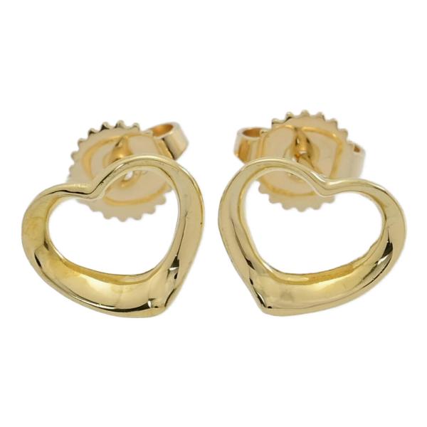 ティファニー　エルサペレッティ　オープンハートピアス　イエローゴールド　片耳 TIFFANY&Co. ティファニー エルサペレッティ・オープンハート