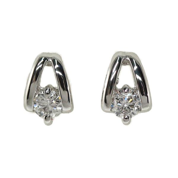 ジュエリーツツミ ダイヤモンドピアス・天然/Pt900-0.5g/0.052ct
