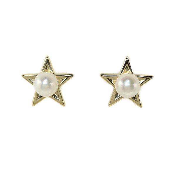 MIKIMOTO 真珠 スタッドピアス MIKIMOTO ミキモト スター アコヤ真珠 べビーパール スタッド