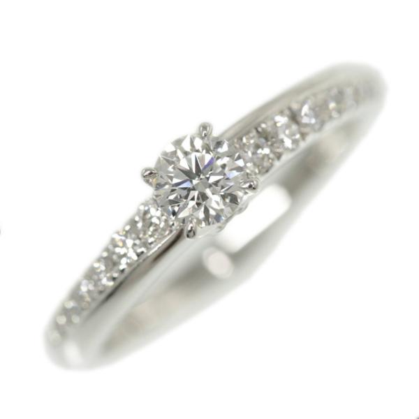 新品仕上げ・銀座ダイヤモンドシライシ 15P・ダイヤリング・指輪