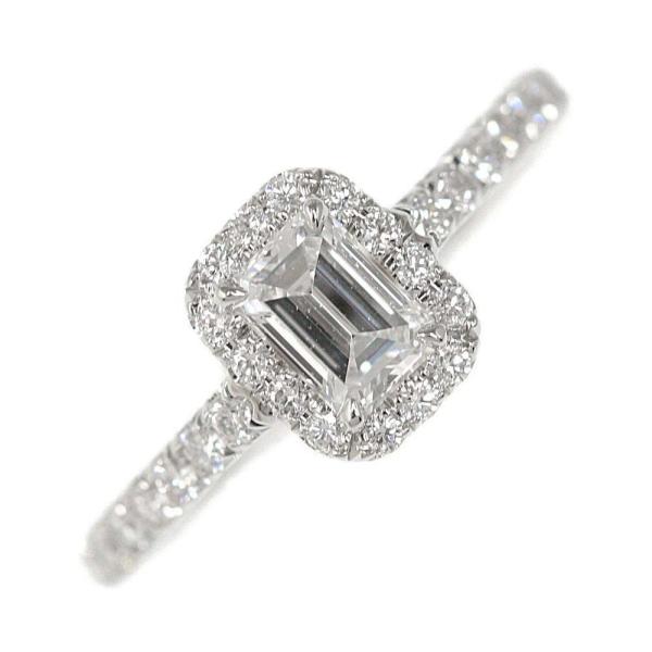 ★Tiffany&Co.★ソレスト エメラルドカット ダイヤリング 定価97万 ☆Tiffany&Co.☆ソレスト エメラルドカット ダイヤリング 定価97万