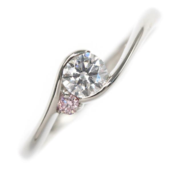 ジュエリーツツミ 2P・ダイヤモンドリング指輪/Pt900-2.4g/0.235ct/FD