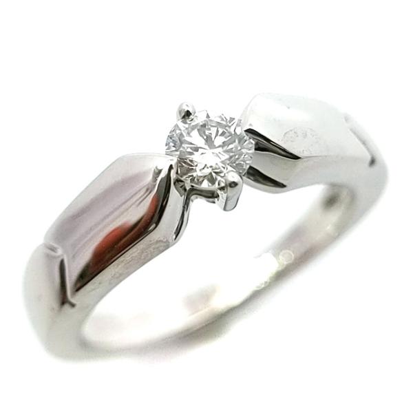 CHAUMET ショーメ プリュム・ダイヤモンドリング・指輪/Pt950 CHAUMET ショーメ プリュム・ダイヤモンドリング・指輪/Pt950
