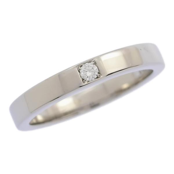 中古　BVLGARI ブルガリ マリーミー・ウェディングリング9号　ダイヤモンド BVLGARI（ブルガリ） 指輪 Pt950 ダイヤ5P(0.17ct) マリーミーリング