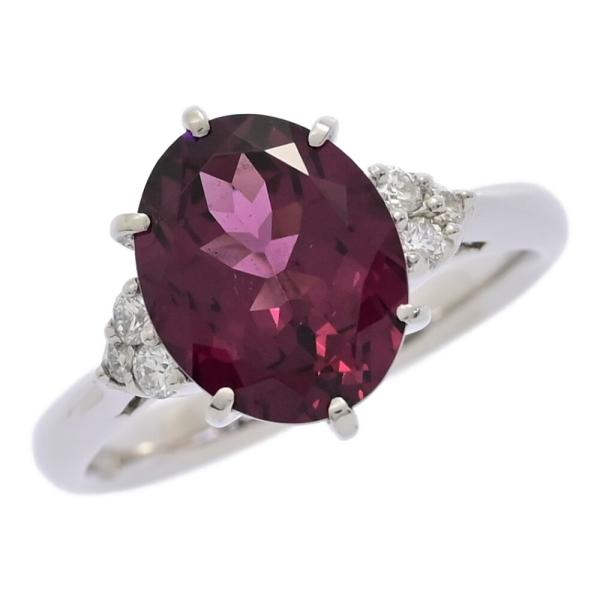 31日まで　ガーネットリング　pt900 31日まで ガーネットリング pt900